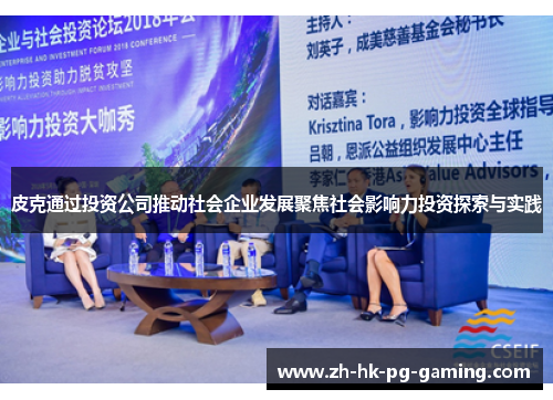 皮克通过投资公司推动社会企业发展聚焦社会影响力投资探索与实践